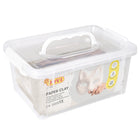 JOVI Paper Clay School Set - 3 1.5 lb Bars/20 Spatulas-Effortless Air-Drying: Experience the convenience of natural air drying with our papier-mâché clay. Within 24-48 hours, your creations will dry to perfection without the need for oven baking, saving you time and hassle. Enjoy the freedom to sculpt without constraints, knowing that your masterpiece will retain its shape as it dries.