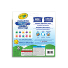 Crayola Ultra-Clean Washable Broad Line Markers, Bold Colours, 10 Pack-Markers that deliver superb colour coverage and lay down