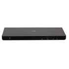 C2G USB-C 12-in-1 Triple Display Docking Station - Black-Supports up to 85W of power delivery to keep your laptop charged