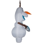 GEMMY Airblown Inflatable Christmas Olaf with Snowflake - 131" x 47"-Lights up with bright, energy-efficient LED light