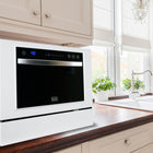 BLACK+DECKER Countertop Dishwasher - 7 Wash Programs - 6-Place Setting Capacity - White-7