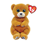 Ty, Inc. Beanie Belly Soft Plush Toy - Duncan-Soft golden-brown plush bear design