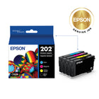 Epson T202 Claria Ink Cartridge Combo Pack - Standard Capacity - Black/Colour CMY-Brilliant prints on both plain and glossy paper