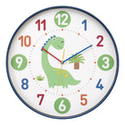 Monarch Specialties 9100 18" Round Juvenile Wall Clock - Multi-Coloured Face/Blue Frame-This 18" round wall clock features a captivating multi-colored face and a sleek blue frame, making it an ideal decorative piece for kids' rooms and contemporary home decor