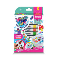 Water Art Themed Pack - Fairy Garden-Includes only 1 set of 6 Pack Water Art Magical Water Creations Markers