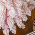 HOMCOM 5' Artificial Christmas Tree with Realistic Branches - Pink-Flame retardant branches are unlikely to catch fire or cause serious household damage 