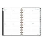 AT-A-GLANCE 2026-2027 Signature Weekly/Monthly Academic Planner - 8-1/2" H x 5-3/8" W - Black - Bilingual-13 months of weekly/monthly academic planning