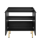 Modway Chaucer 30" Bathroom Vanity Cabinet - Black-Assembly Required