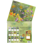 Lang 2026 Hummingbirds Monthly Deluxe Wall Calendar - 12" W x 12" H  - English-Calendar Size: 13.375"w x 24"h (opened)