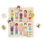 Beleduc Match & Mix Kids Puzzle - Set of 31-All parts made of wood