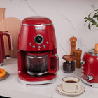 Salton NuRetro Digital 12 Cup Coffee Maker - Metallic Silver-7