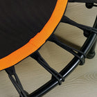 Soozier 39" Mini Exercise Trampoline Indoor Fitness Rebounder - Orange-3 Level adjustable T handlebar provides added safety while bouncing in your workout   