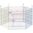 PawHut Pet Playpen Portable Hexagon Dog Exercise Fence for Outdoor-This pet playpen can be formed in a variety of shapes hexagon, pentagon, square, triangle etc