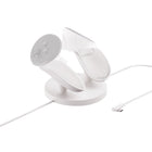 Meta Quest Compact Charging Dock for Meta Quest 3 and 3S - White-Dock Works with Wrist Straps Attached