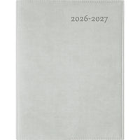 W.Maxwell 2026-27 Ulys Weekly Planner - 8.5" W x 11" H - Grey-August 2026 to July 2027