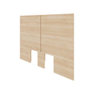Nexera James Headboard - Full Size - Natural Blonde Oak-Convenient Delivery and Assembly: Enjoy doorstep delivery and hassle-free assembly using just a screwdriver
