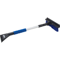 Aurora Tools Snow Brush - Telescopic - Polypropylene Blade - 32-1/2" Long - Blue - 4 Pack-Telescopic handle has extended length of 32-1/2" and collapsed length of 23-1/2"