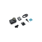 DJI Osmo Action 6 Standard Combo 4K60 Action Camera with Accessories – Black-OsmoAudio Direct Microphone Connection