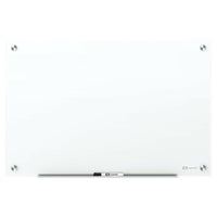 Quartet Brilliance Magnetic Glass Dry-Erase Board - 4' x 3'-Magnetic dry-erase board