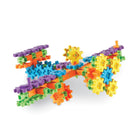 Learning Resources Gears! Gears! Gears! 150-Piece Super Building Set -Includes one size gears, connectors and interlocking bases
