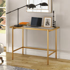 Hudson&Canal Dexter 23.25" Tall Boom Arm Table Lamp with Metal Shade - Blackened Bronze/Blackened Bronze-Includes a 6 ft. cord with rocker switch