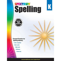 eBook: Spectrum 704596-EB Spectrum Spelling - Grade Kindergarten-You will receive two emails: one confirming your entire order, and one with a "Download Software" buttonYou can download immediately or return to your email to download later