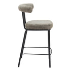 Zuo Kede Counter Stool - Green Tweed-3 year limited warranty