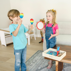 Melissa & Doug Band-in-a-Box Clap! Clang! Tap! - 10-Piece Musical Instrument Set-Dimensions: 14.7" L x 11" W x 3" H