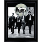 Beatles in London with Silver LP - Framed Print - 27" x 35"-Premium music memorabilia
