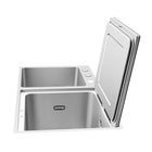 Fotile Built-in 3-In-1 In-Sink Stainless Steel Dishwasher - 35"-High Pressure HydroJet Technology