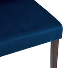 Modway Prosper 7-Piece Upholstered Velvet Dining Set - Cappuccino Navy-10
