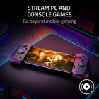 Razer Kishi V2 USB C Mobile Gaming Controller iOS and Android-Direct usb-c connection: Eliminates input latency for seamless, responsive control during gaming