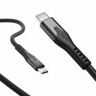 Statik MagStack Pro Charge/Sync Magnetic Cable USB-C to USB-C - 6.6 ft - Black-Bye Bye Messy Wires! Instantly Organizes Itself. Automatically wraps up into a neat coil