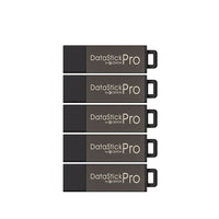 Centon 4GB USB 2.0 Datastick Pro ValuePack - Grey - 5 Pack-USB 2.0 4GB