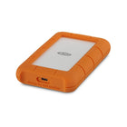LaCie 5TB Rugged USB-C Portable Hard Drive-Interface: 1x USB-C (USB 3.0 compatible)