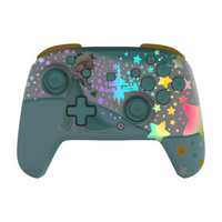 Turtle Beach Rematch Wireless RGB Gaming Controller - Rosalina for Nintendo Switch 2-4 RGB lighting modes ignites unique Super Mario designs