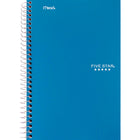 Five Star 2-Subject Premium Notebook - 9-1/2" x 6" - Assorted - 160 Pages-"Neat Sheet" perforated pages