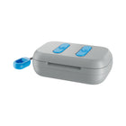 Skullcandy Dime 2 True Wireless Earbuds - Light Grey/Blue-Call, track, & volume controls