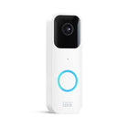Amazon Blink Video Doorbell - White-Answer your door no matter where you are from your smartphone with 1080p HD day and infrared night video and two-way audio.