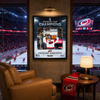 Frameworth Carolina Hurricanes 2026 Stanley Cup Champions: Frederik Andersen Ice Design PhotoGlass Framed Photo - 18" W x 22" H-6