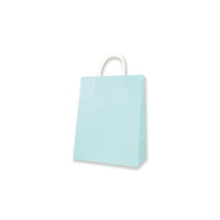 Millbrook Studios Kraft Bags - Medium - Light Blue - 12 Pack (00508)-10.13" x 4.75" x 7.88"