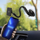 Mighty Mount Simpl Touch - Flexible Gooseneck Dash & Windshield Mount-Magnetic Wizard: Controlled by 6 neodymium magnets – the wizard of magnetic mastery!