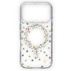 Ideal of Sweden Clear MagSafe Mid Case for iPhone 17 Pro Max - Petite Floral-Protective design with raised edges to protect the camera and screen.