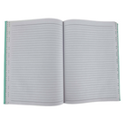 Hilroy Embossed Geo Journal - 10" x 7" - Lined - 128 Sheets - Green-Casebound