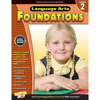 eBook: American Education Publishing 704273-EB Language Arts Foundations - Grade 2-You will receive two emails: one confirming your entire order, and one with a "Download Software" buttonYou can download immediately or return to your email to download later