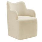 Modway Cordelle Linen Blend Swivel Dining Chair - Linen-Swivel Dining Chair