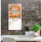 Mead 2027 Decorative Wall Calendar - 12" x 12" - Cat Coquillette - Bilingual-Closed calendar measures 12"L x 12"W for easy wall display
