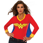 Rubies Wonder Woman Adult Sporty Tee - Small-Enjoy dressing up for photos, performances, and everyday imaginative play