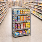 Futech Retail Merchandise Rack - 23.5" x 47" - Silver-4