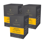Taylors of Harrogate Organic Chamomille - 30 g - 3 Pack-Includes 3 boxes of 20 tea bags (60 total)